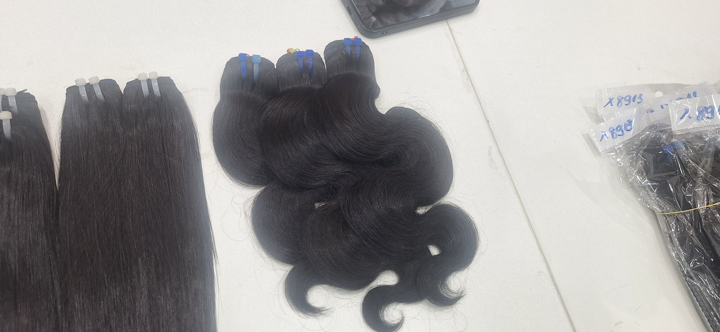 Raw Vietnamese Body Wave Wholesale Bundle Pack (1kg / 10 Bundles)