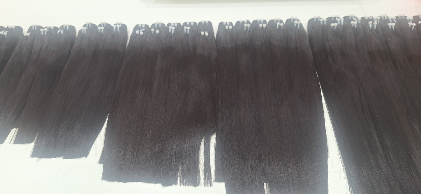 Raw Vietnamese Straight Wholesale Bundle Pack (1kg / 10 Bundles)